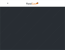 Tablet Screenshot of panelgate.com